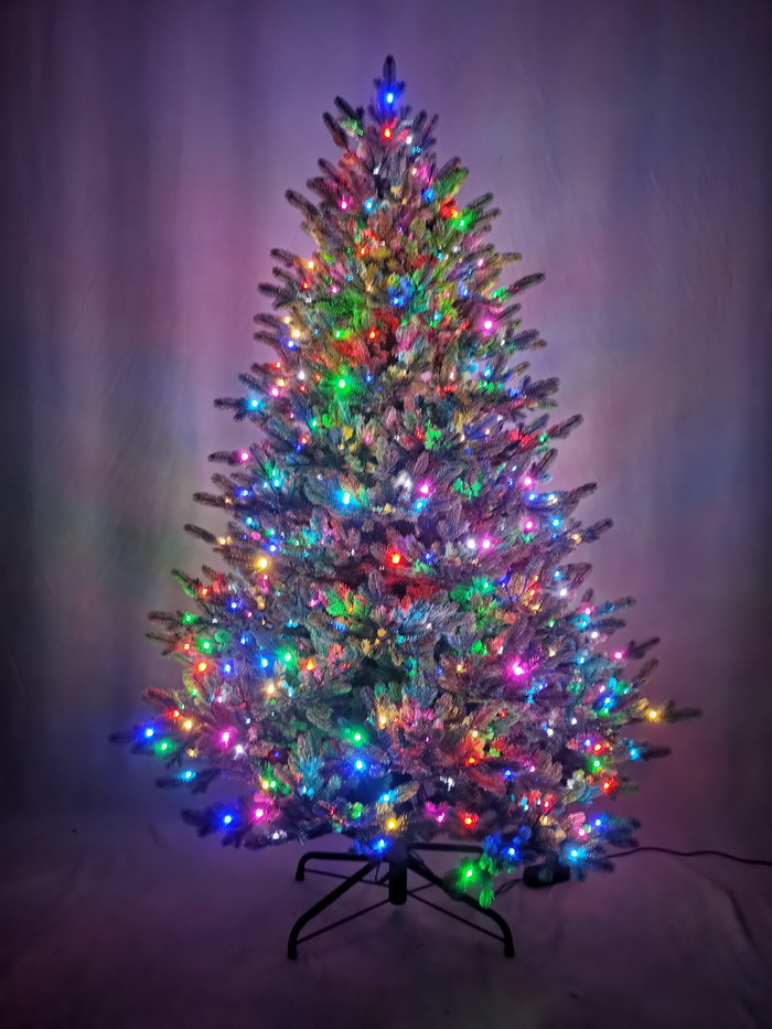 SYT60N026 Full PE RGB lights tree