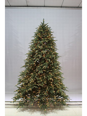 SYT70B012/7FT Spruce artificial pre-lit Christmas tree w/clear mini lights
