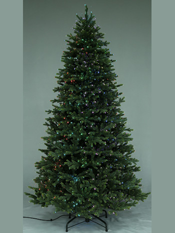 SYT70F019/7FT Led pre-lit Rocky Ridge Pine Fiber optical Artificial Christmas Tree